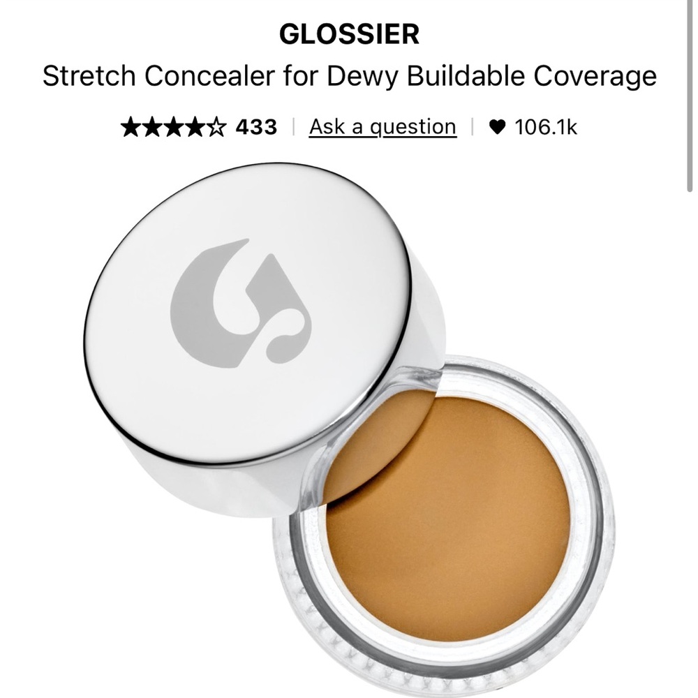 Glossier Stretch Balm Concealer in shade Medium 5